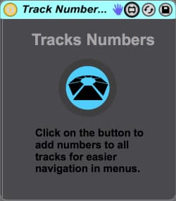 Track Numbers - Device