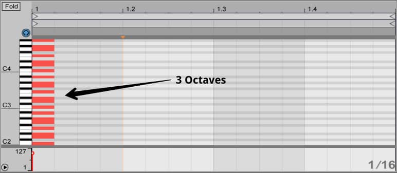 3 octaves scales clips